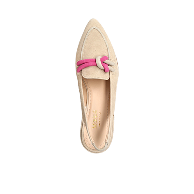 Maripé SILVIA V.3 FUMO Peeptoes & Slingpumps in beige