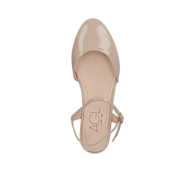AGL D544002PCPLUME0549 Milly Sling B Peeptoes & Slingpumps in beige