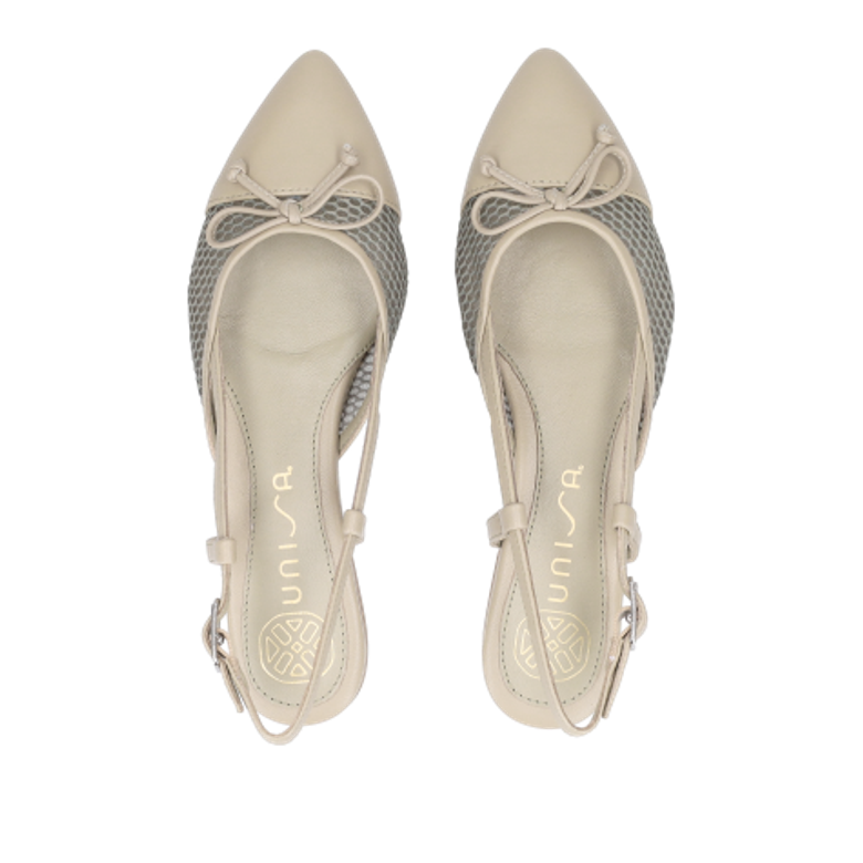 Unisa AMALE_NTO_NFI MATCHA Peeptoes & Slingpumps in grün