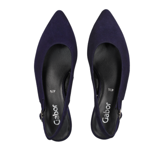 Gabor 1.500.16_7 Peeptoes & Slingpumps in blau