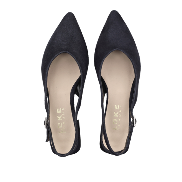 Lüke Schuhe ELDA BLU Peeptoes & Slingpumps in blau