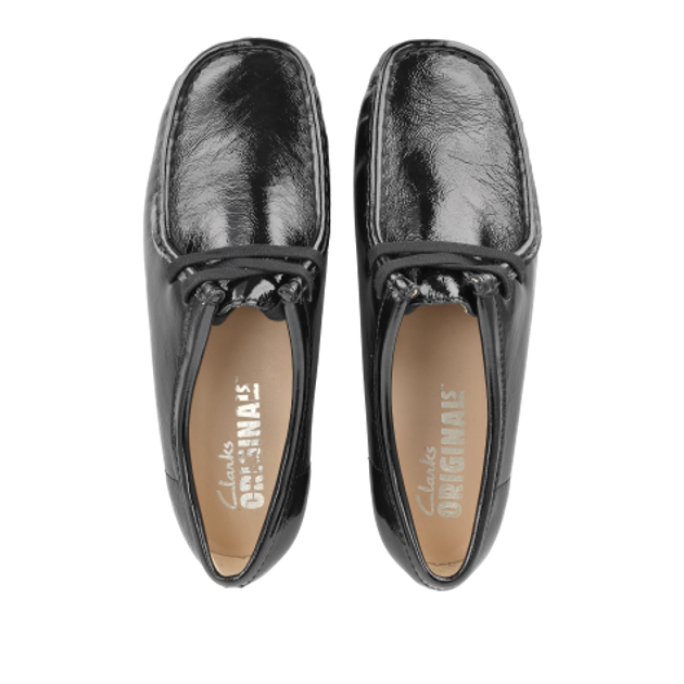 Clarks Wallabee. 26182760 4 Schnürschuhe in schwarz