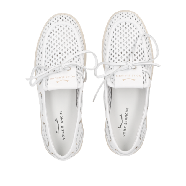 Voile Blanche OLIVIA Schnürschuhe in weiß