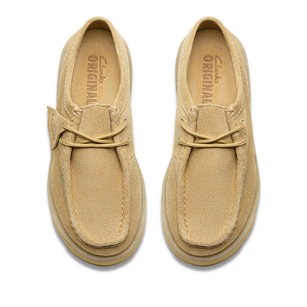 Clarks Meare Walla 26183785 4 Schnürschuhe in beige