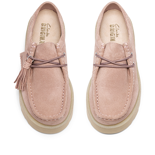 Clarks Meare Walla 26328432 4 Schnürschuhe in rose