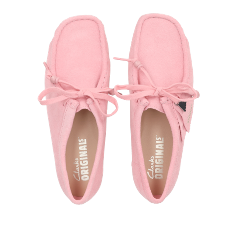 Clarks Wallabee. 26183809 4 Schnürschuhe in rose