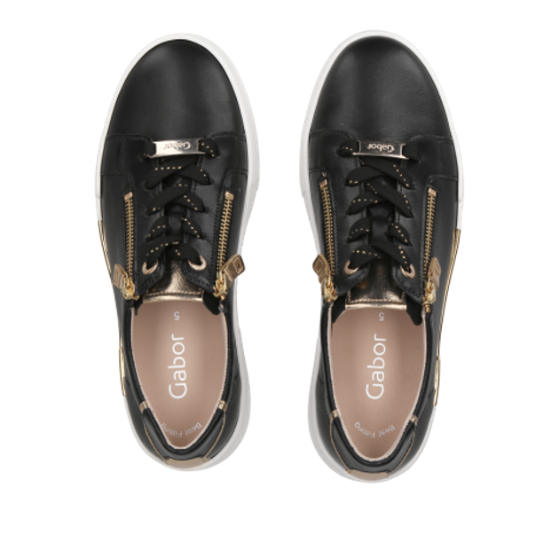 Gabor 43.350.27 Sneaker in schwarz