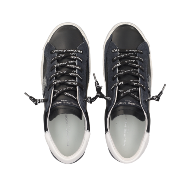 Philippe Model PRSX LOW Sneaker in schwarz