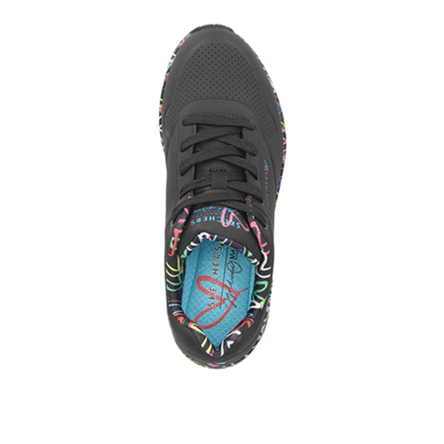 Skechers UNO LOVING LOVE Sneaker in schwarz