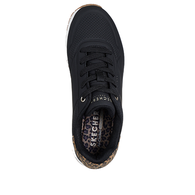 Skechers 177093 BKLD UNO Sneaker in schwarz