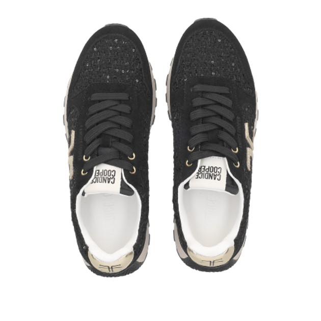 Candice Cooper 2019527.05.1A09 PLUME 5 Sneaker in schwarz