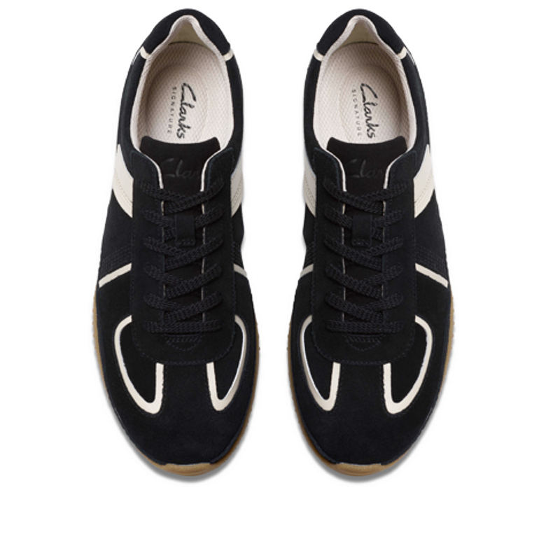 Clarks Meridor Lo 26183162 4 Sneaker in schwarz