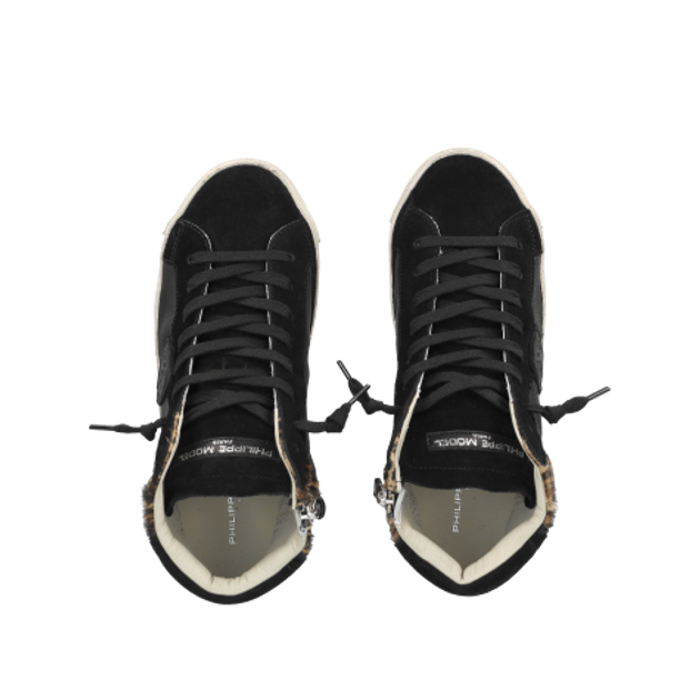 Philippe Model PRSX HIGH Sneaker in schwarz