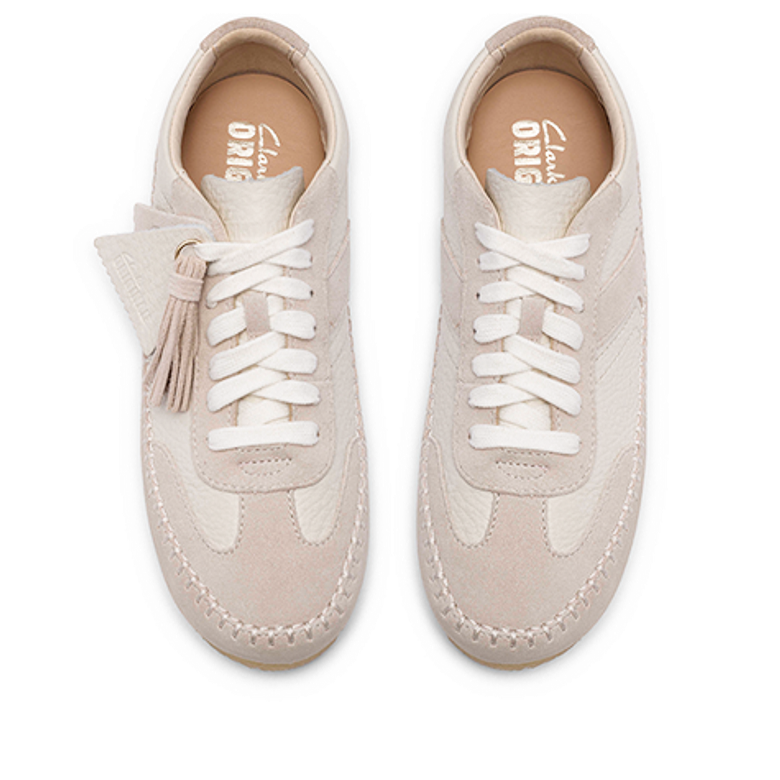 Clarks Tor Low 26185702 4 Sneaker in weiß