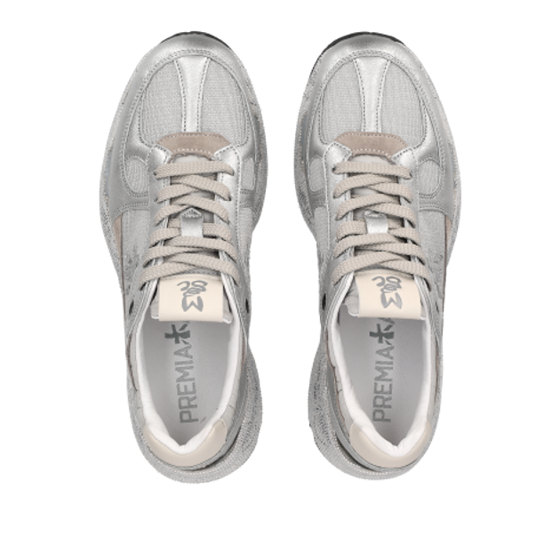 Premiata MASE 7093 Sneaker in silber