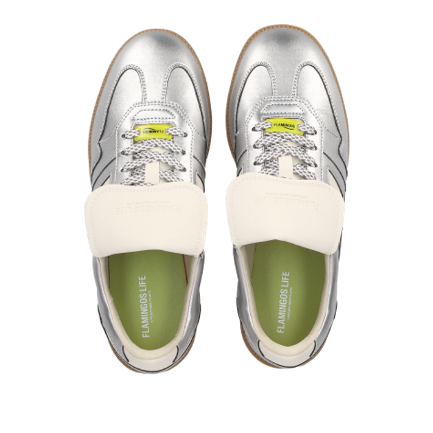 Flamingos' Life BSPLASIL BURELA SLIM PLAYER Sneaker in silber