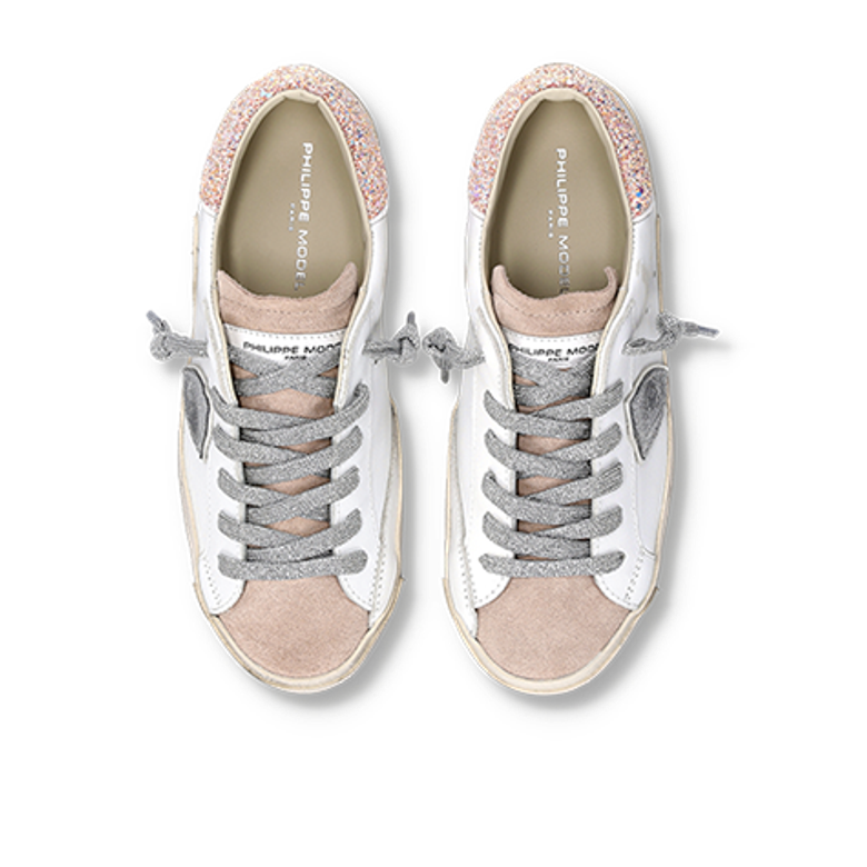 Philippe Model PRSX LOW Sneaker in weiß