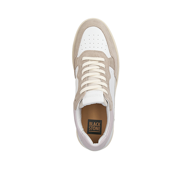 Blackstone ZL92 LILAC WHITE DREW Sneaker in weiß