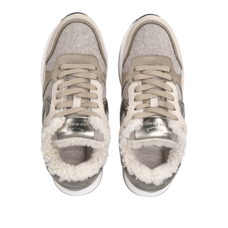 Voile Blanche 0012018657.01.3B60 MELANY FUR Sneaker in grau