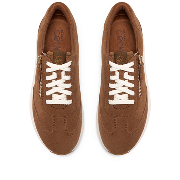 Clarks Code R Run 26327885 4 Sneaker in braun