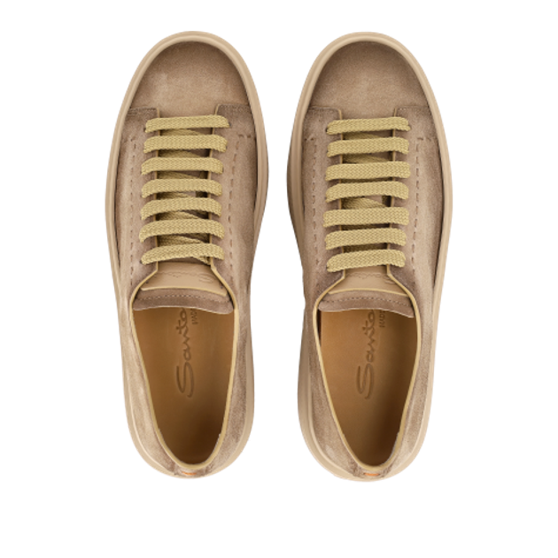 Santoni CLEAN ROW Sneaker in braun