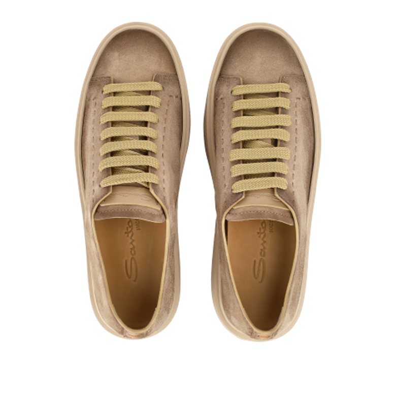 Santoni CLEAN ROW Sneaker in braun