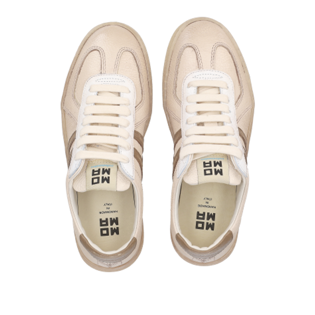 Moma 30601A-VARI BIANCO BEIGE Sneaker in beige