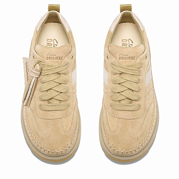 Clarks Meare Eve 26328097 4 Sneaker in beige