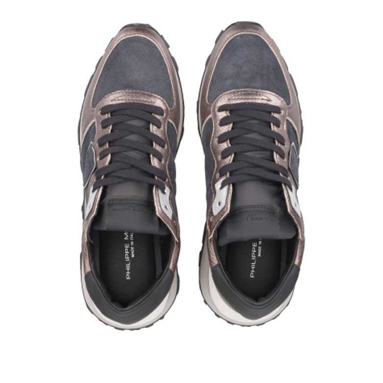 Philippe Model TKLD MX02 TROPEZ HAUTE LOW Sneaker in metallic