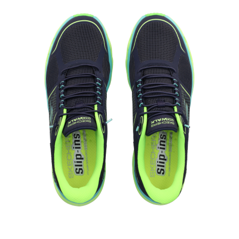 Skechers 125121 NVLM GO WALK GLIDE STEP 2.0 Sneaker in blau
