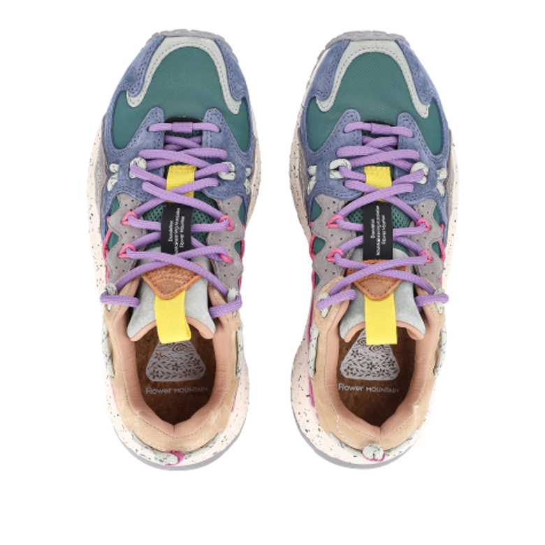 Flower Mountain 1B74-001-2019510-03 YAMABUSHI Sneaker in bunt