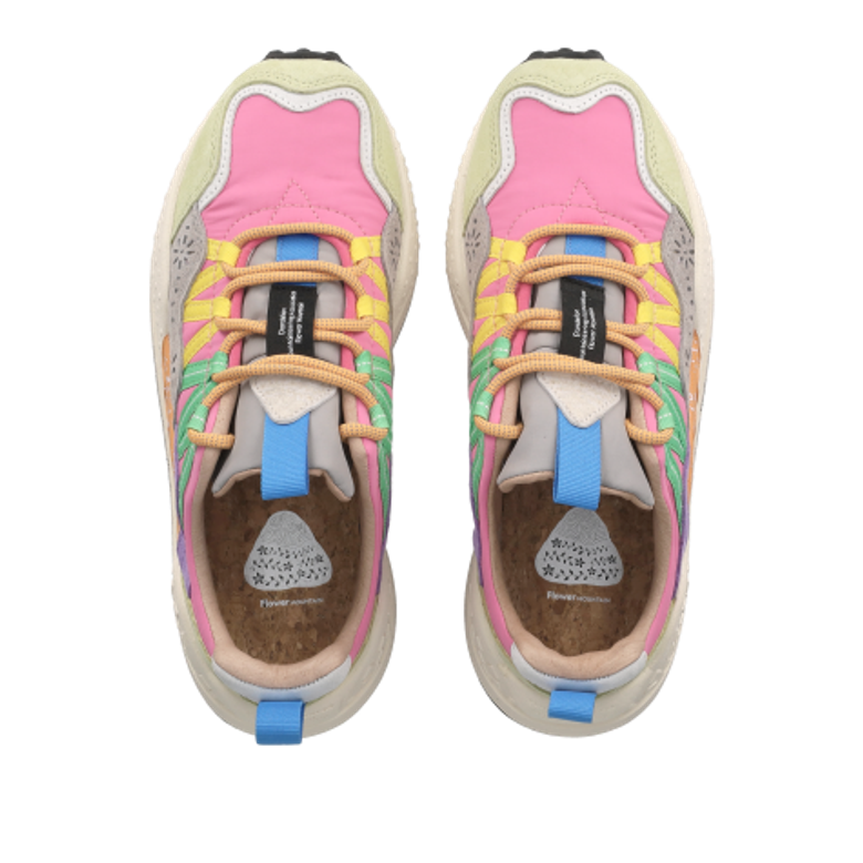 Flower Mountain 1F74-001-2017844-01 WASHI Sneaker in bunt