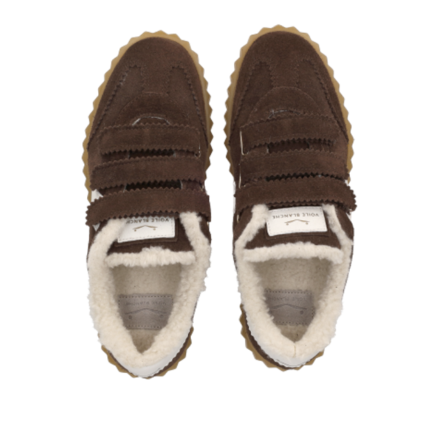 Voile Blanche 001.2019523.01.0D01 INES FRINGE Warmfutter in braun