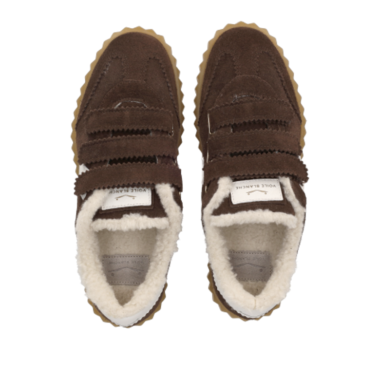 Voile Blanche 001.2019523.01.0D01 INES FRINGE Warmfutter in braun