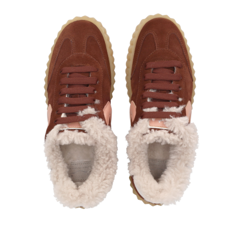 Voile Blanche 001.2018641.09.1D71 INES FUR Warmfutter in rot