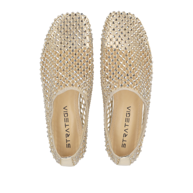 Strategia R11 LIGHT BEIGE PLATINUM Slipper & Mokassin in beige