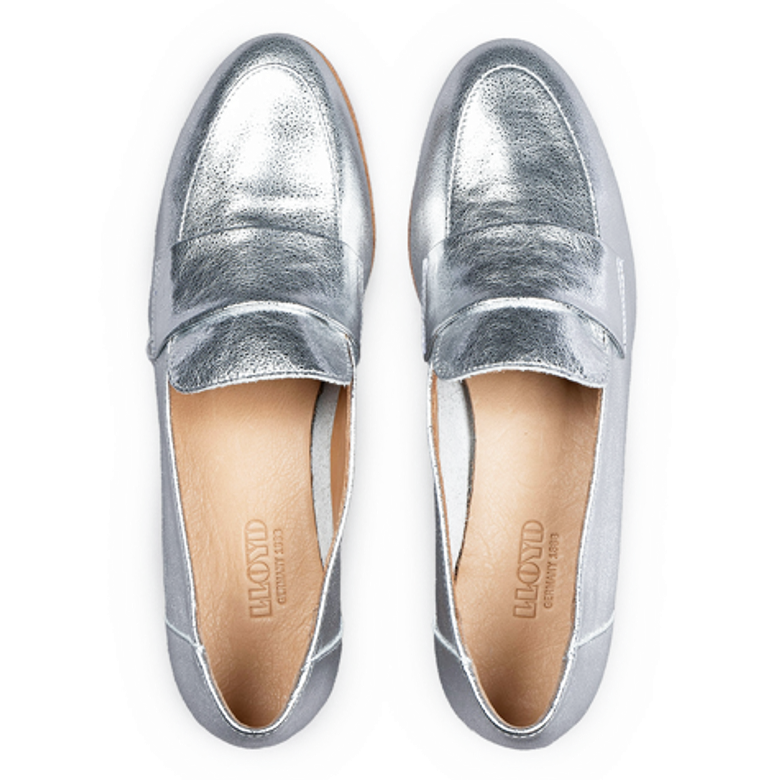 Lloyd 15-730-11 Slipper & Mokassin in silber