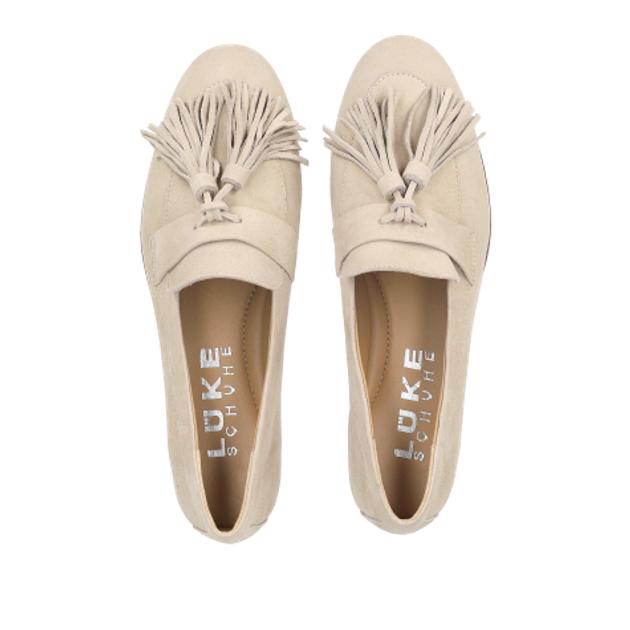 Lüke Schuhe 225 DESERT Slipper & Mokassin in beige