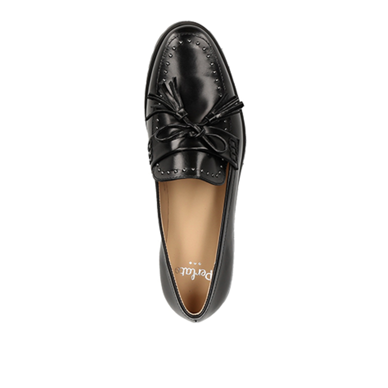 Perlato 11250 Slipper & Mokassin in schwarz