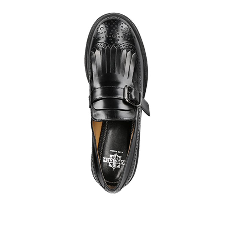 Truman's 8614 230 NERO Slipper & Mokassin in schwarz