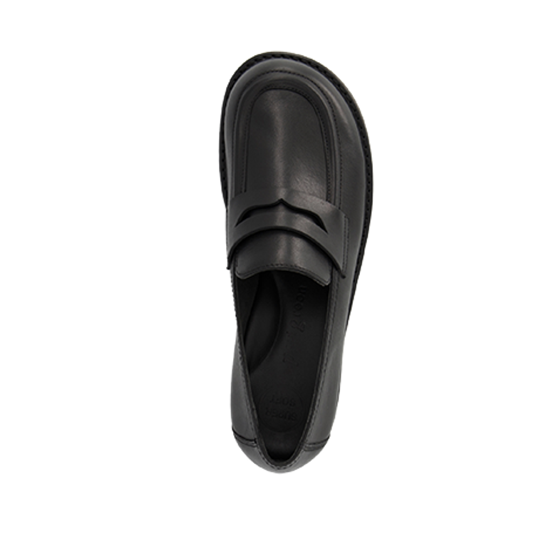 Paul Green 1239-004 Slipper & Mokassin in schwarz