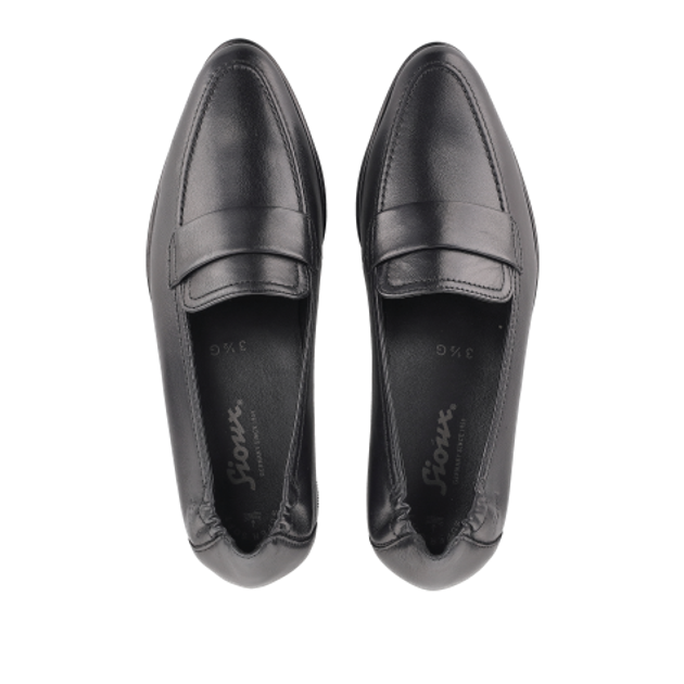 Sioux 42290 HOKULANI-700 Slipper & Mokassin in schwarz