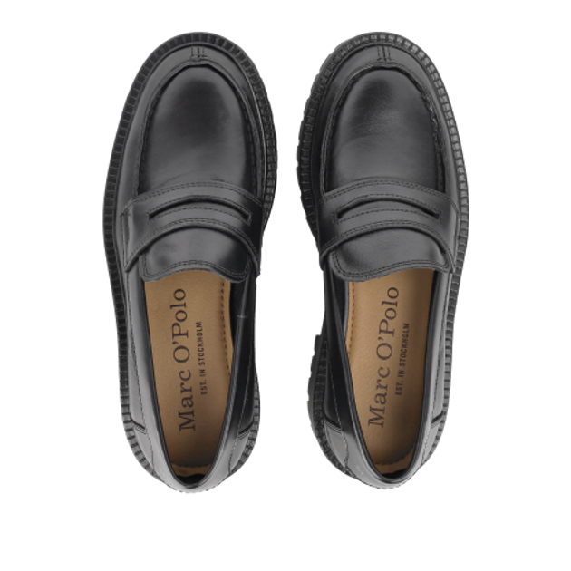 Marc O’ Polo PHIA 21 Slipper & Mokassin in schwarz