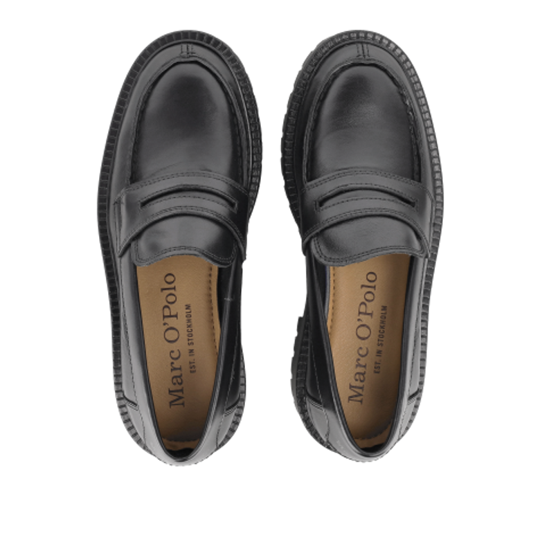 Marc O’ Polo PHIA 21 Slipper & Mokassin in schwarz