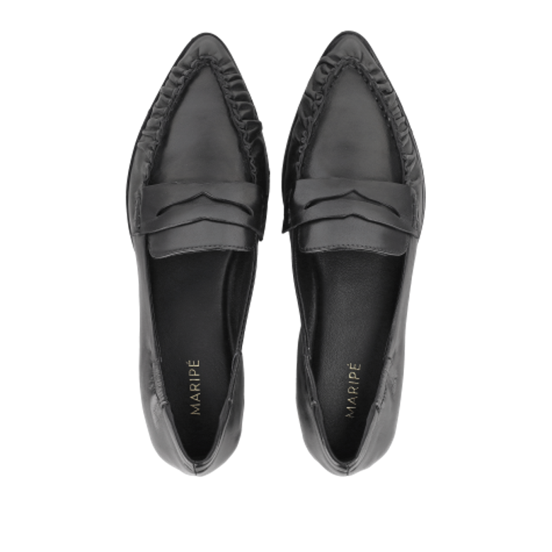 Maripé MA203 V.8 Slipper & Mokassin in schwarz