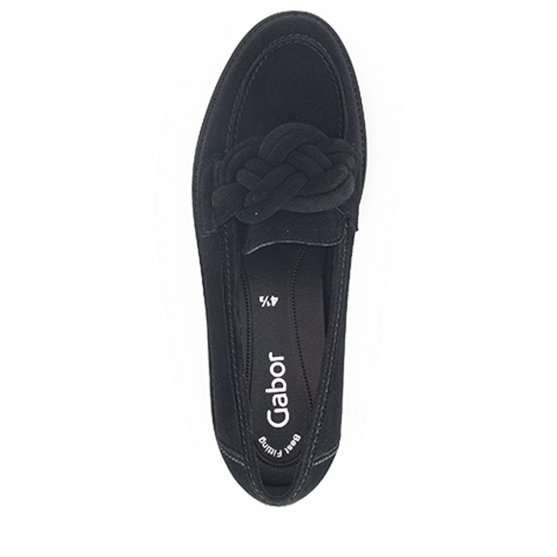 Gabor 55.246.17 Slipper & Mokassin in schwarz