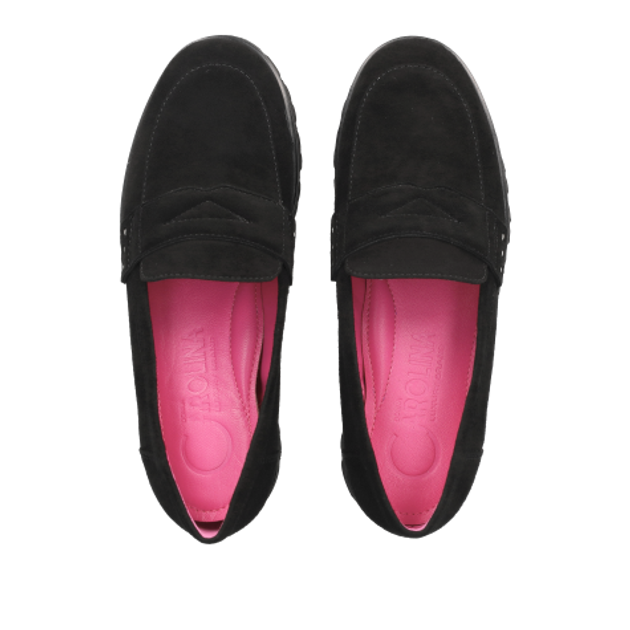 Donna Carolina GWENDA MASK 51.122.110-009 Slipper & Mokassin in schwarz