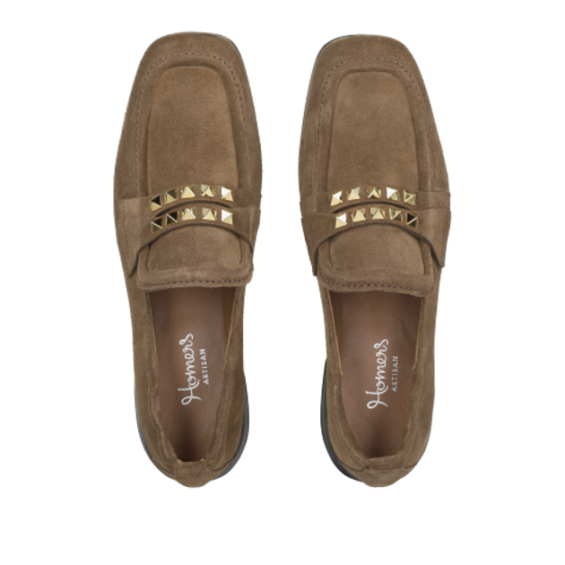 Homers 21963 LENA Slipper & Mokassin in schwarz