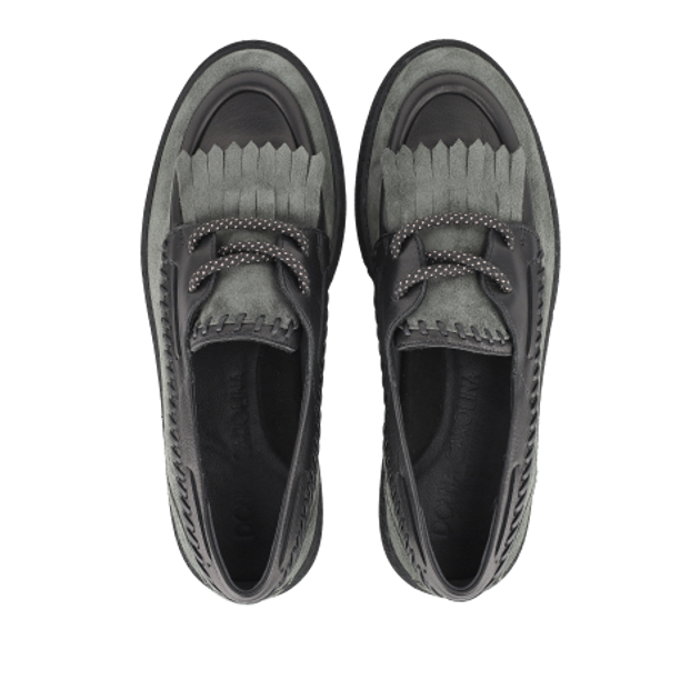 Donna Carolina KILLIA ELBA SILK PINO 58.732.129-003 Slipper & Mokassin in schwarz