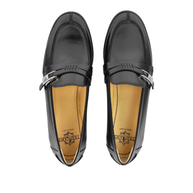 Truman's 4480 165 NERO Slipper & Mokassin in schwarz
